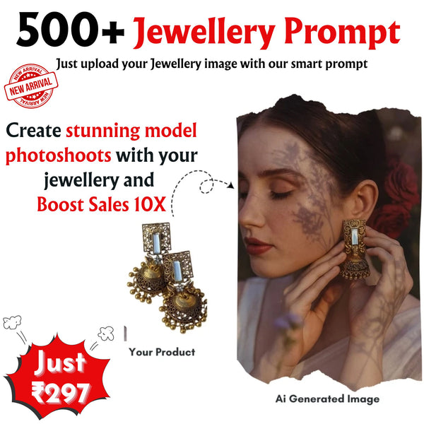 500+ Jewellery Prompts ( Create Stunning Jewellery Images )