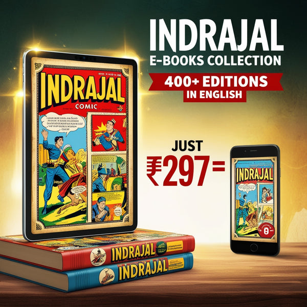 INDRAJAL E-Books Collection (English) | 400+ Editions