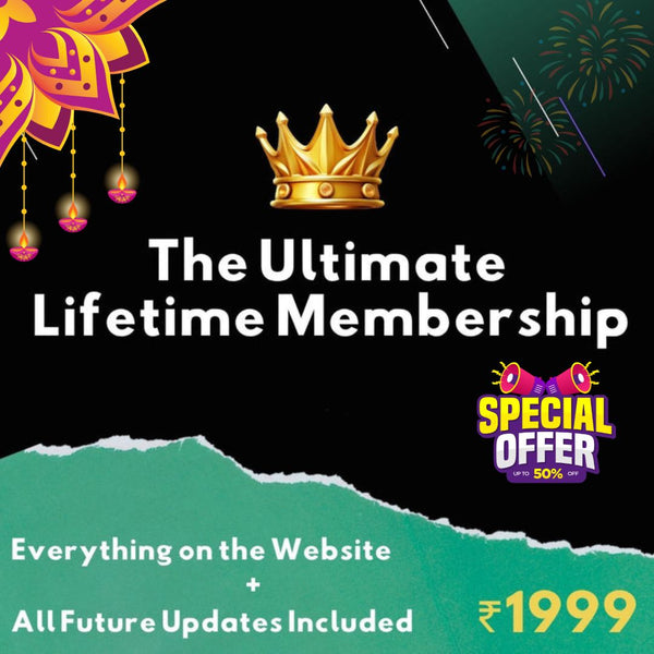 👑 The Ultimate Lifetime Membership - Get Everything I Ever Make. Forever.